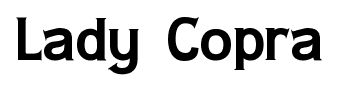 Lady Copra font